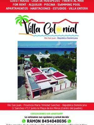 Villa Colonial Suite N 3 Familiar Río San Juan 외부 사진
